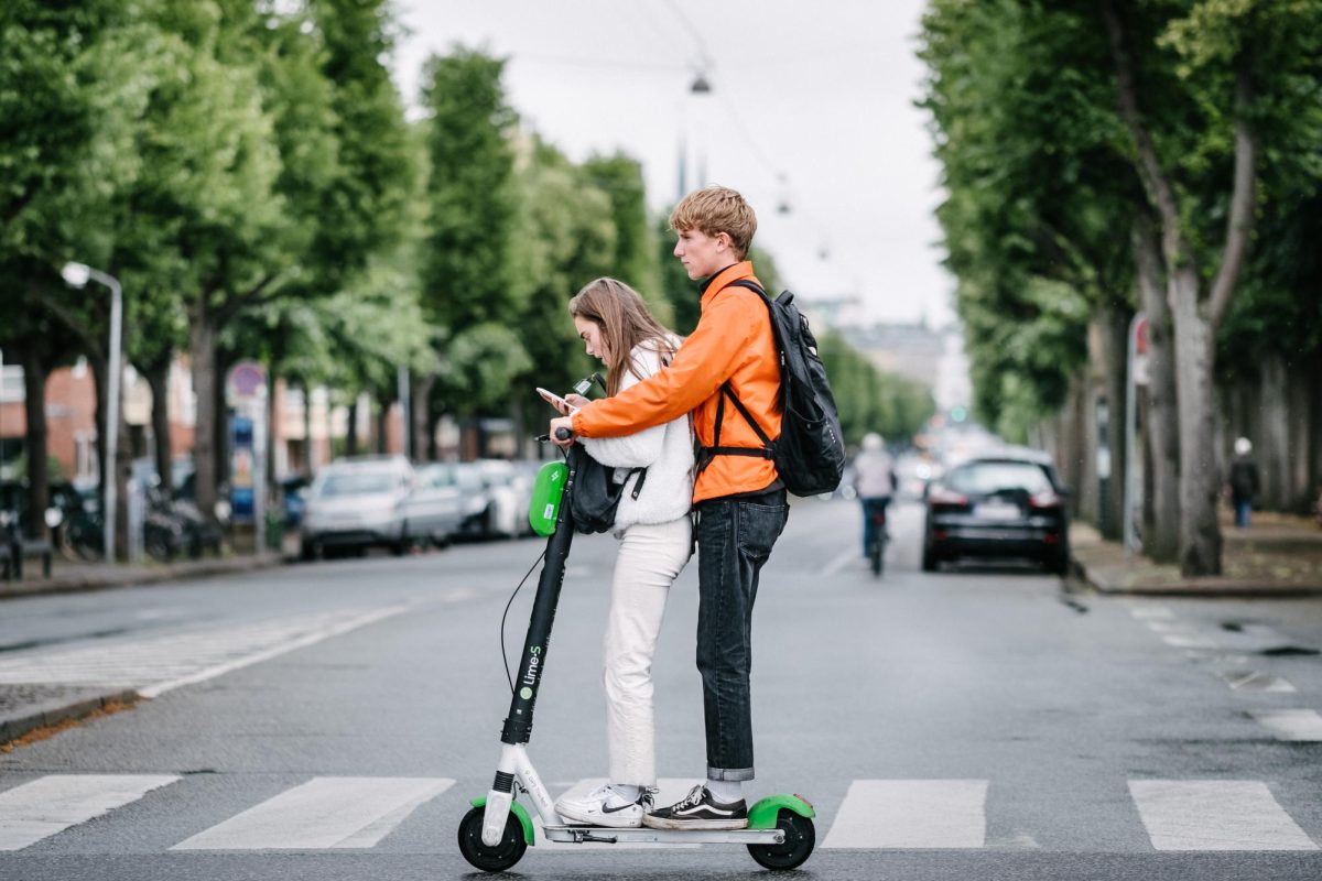 Electric scooters are very popular in Washington D.C.