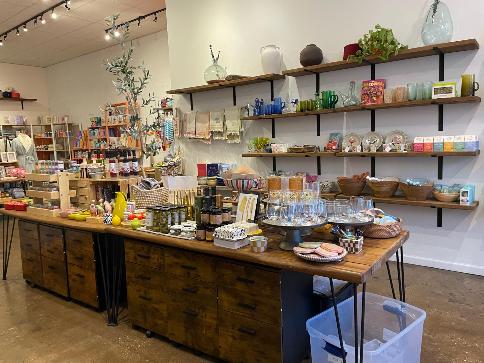 One of the small businesses, Olive & Loom, is located in Kensington, Maryland.