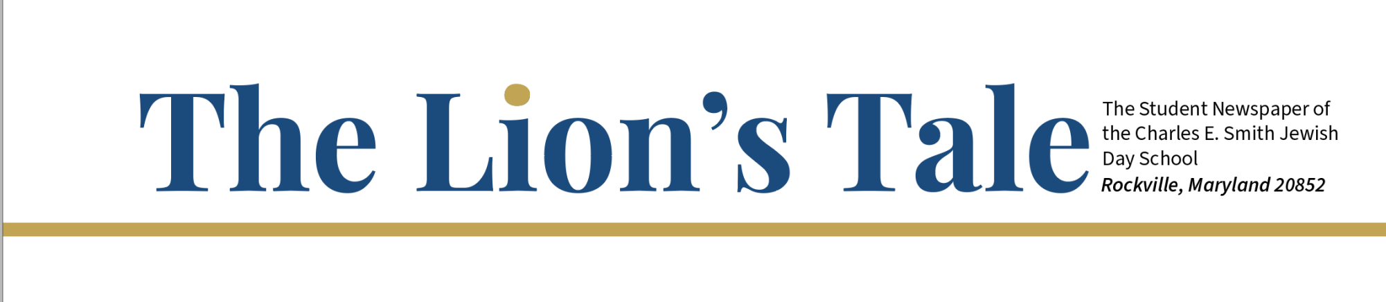 The student news site of Charles E. Smith Jewish Day School