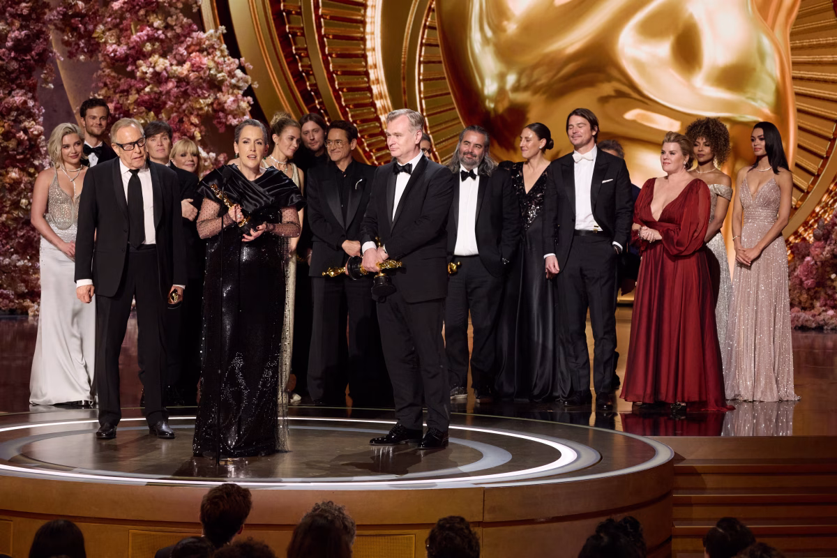 The Oscars ceremony was held Sunday night.