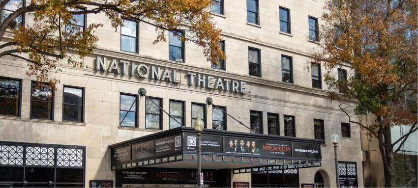 The National Theatre is the oldest venue still showing touring Broadway shows.
