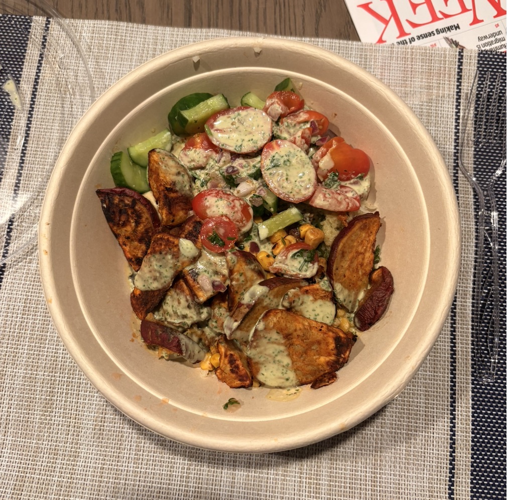 CAVA offers Mediterranean-style bowls with unique ingredients.