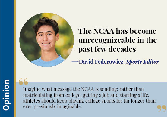 The NCAA has become unrecognizeable in the past few decades