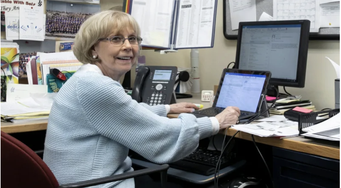 Landy is heading into her 50th year working at JDS