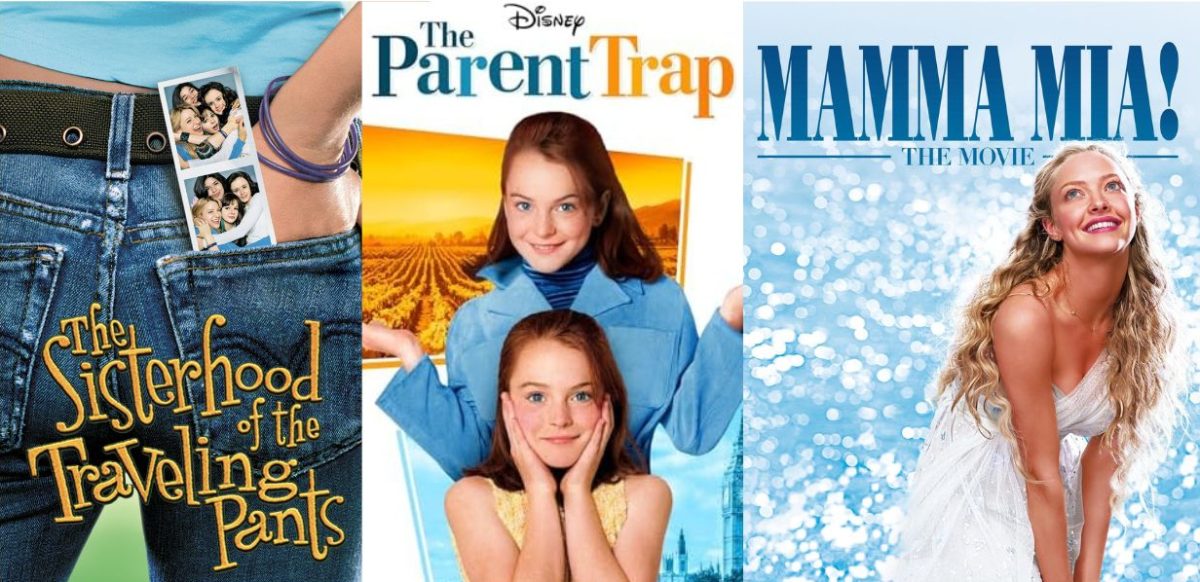 "The Sisterhood of the Traveling Pants," "The Parent Trap" and "Mama Mia" are great movies to watch over summer break.