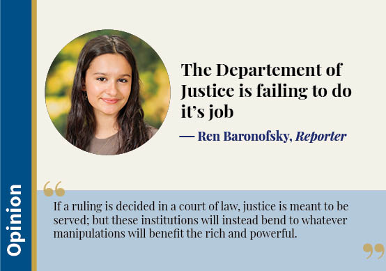 Opinion: The downfall of DOJ