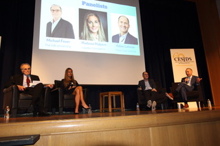 Panelists during Erev Limud speak about pluralism, antisemitism and American Jewry.